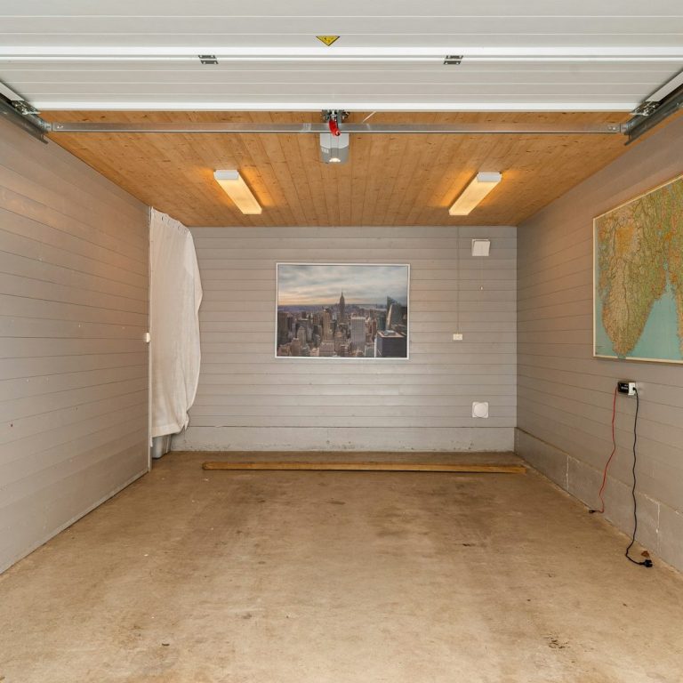 Converted garage transformed into a usable room by professional builders in Poole