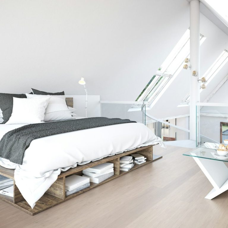 New loft room constructed inside roof space by experienced Poole builders